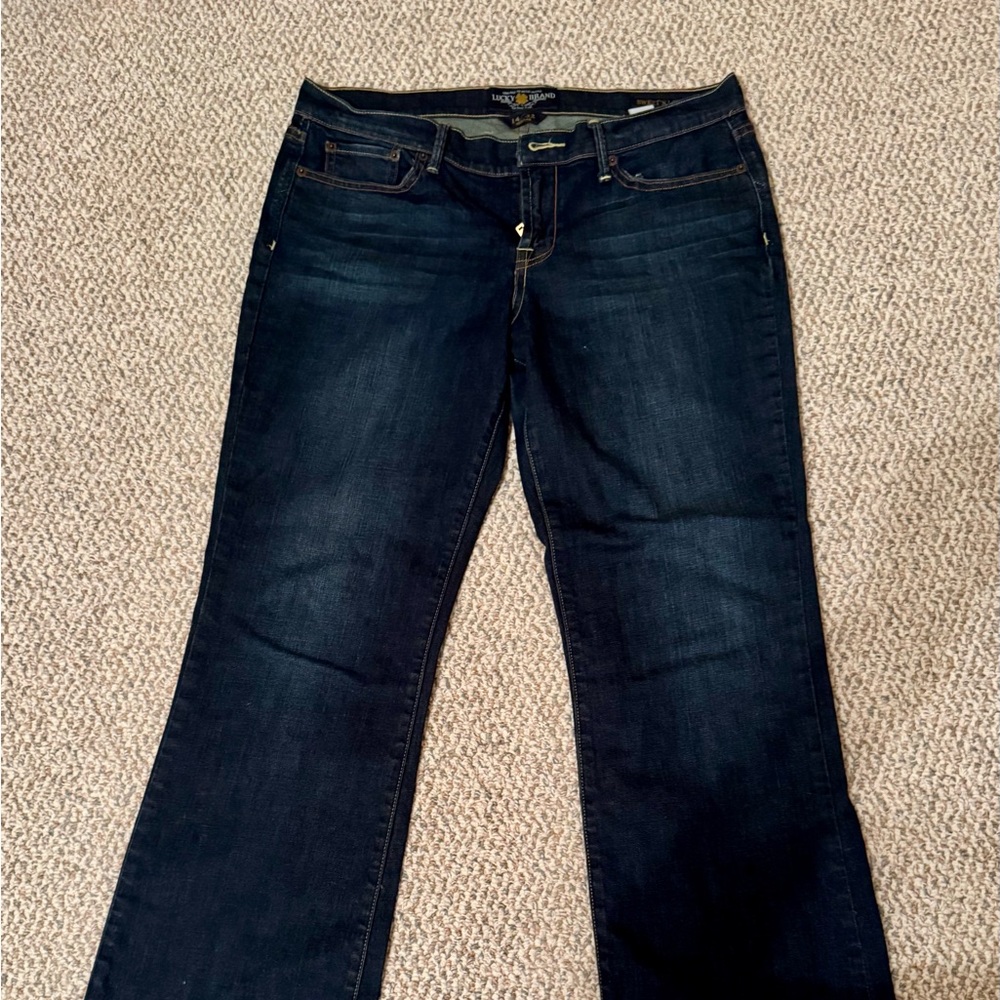 Lucky Brand Black Boot Cut Jeans
